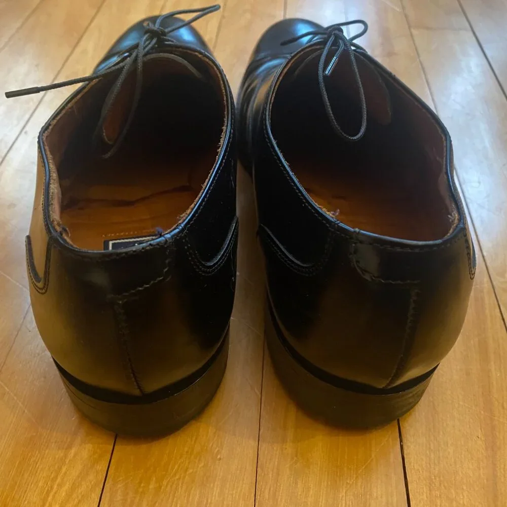 Bostonian‎ Classics Black Leather Oxford Cap Toe Size 9.5 D/B Oxford. 26081